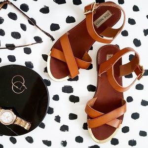 STEVE MADDEN | Leather Sandals